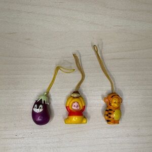 Disney Peek a Pooh 80th Anniversary Series 9 Set of 3 Dangler Charms